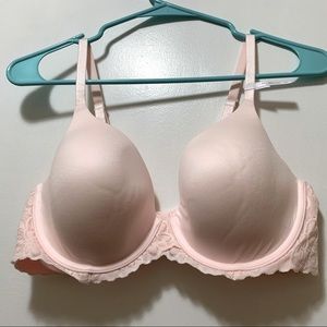 Pink Lace Bra